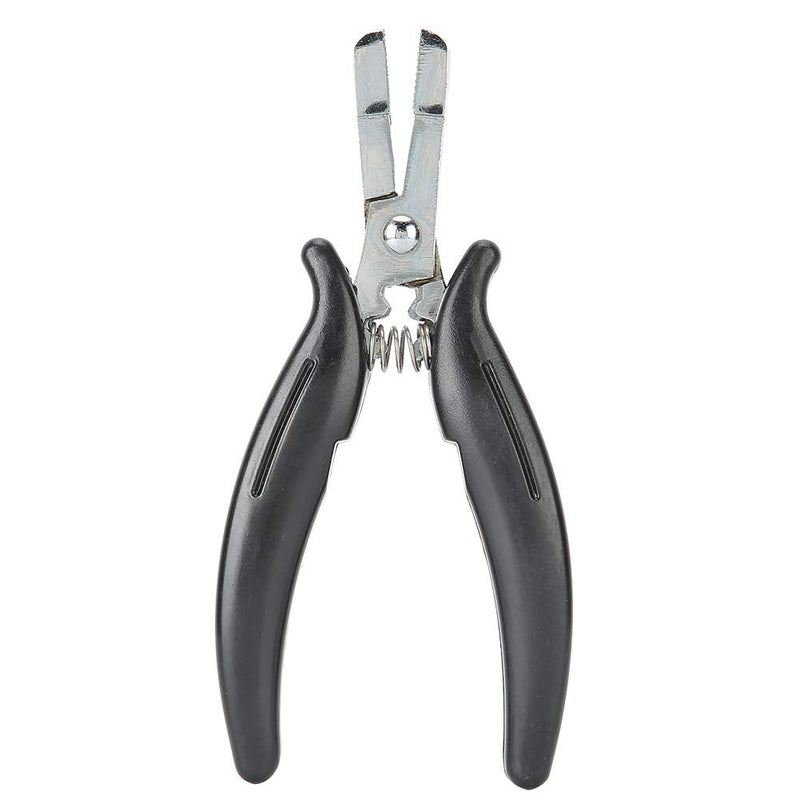 [Australia] - Extensions Tape Sealing Pliers Hair Extension Pliers for Micro Rings Beads Professional Hair Extension Opener and Removal Tool Black 