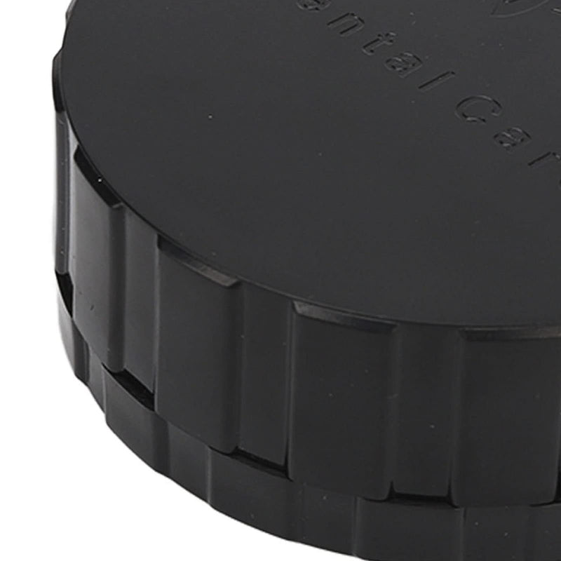 Veneer, Wash Eneer Veneer Processing Round Shape Reusable Black Storage, Eneer with Spare Pad Plastic Container