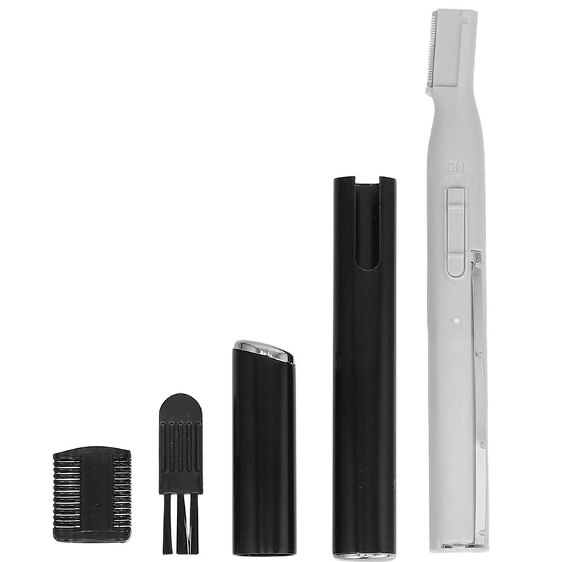 [Australia] - LEDMOMO Mini Eyebrow Trimmer Shaver Electric Eyebrow Razor Remover for Women (Black) 