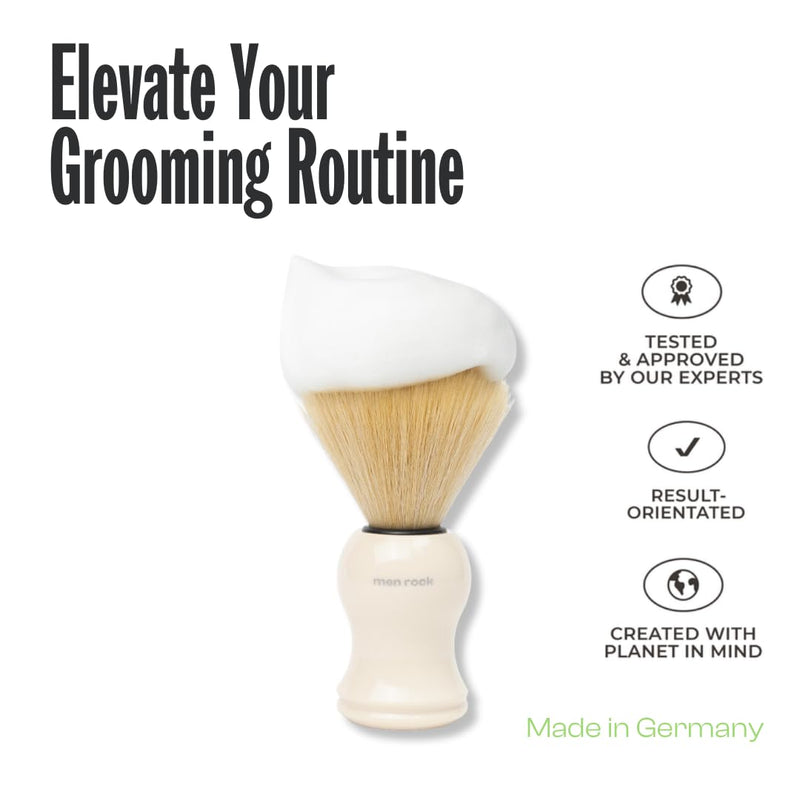 [Australia] - Men Rock The Shaving Brush – Vegan shaving brush with synthetic bristles, 1 piece 