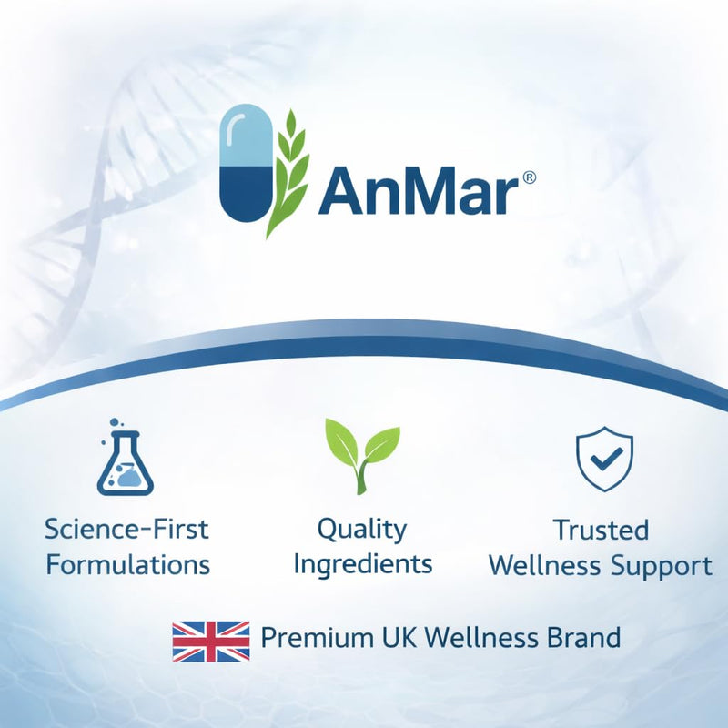 AnMar® Vital OmegaFusion 3-6-9 – Omega 3, 6 & 9 Essential Fatty Acid Complex with Fish Oil, Flaxseed Oil & Vitamin E – Heart, Brain & Vision Support – 1000mg Softgel Capsules – 60 Capsules