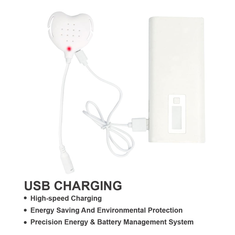 [Australia] - Bedwetting Alarm for Boys and Girls, Loud Sound and Strong Vibration, Rechargeable, High Sensitivity Sensor, Pee Alarm with 2 Working Modes 
