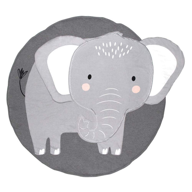 [Australia] - Ultra Soft Indoor Modern Area Rugs, Cartoon Pattern Baby Play Mat Pad Crawling Blanket Carpet Decor for Children Bedroom Home Décor(Elephant) Elephant 