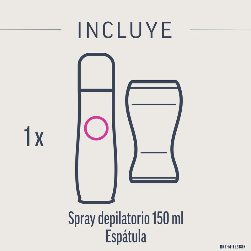 [Australia] - Veet Easy-Spray hair removal cream for sensitive skin, pack of 1 (1 x 150 ml) 