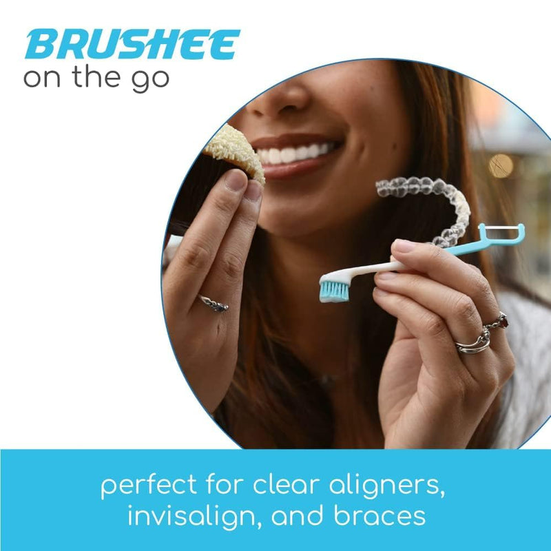 [Australia] - The Evolution of Oral Care | 4-in-1 Tool (Paste + Brush + Floss + Pick) | Individually Wrapped | Disposable | Prepasted Travel Toothbrushes | Small Adult Toothbrush - (24-Pack) 24 Count (Pack of 1) Original 