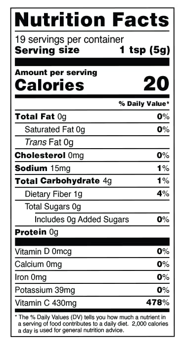 Terrasoul Superfoods Organic Camu Camu Powder, 17.5 Oz (5 Pack) - Raw | Natural Vitamin C | Immune Support