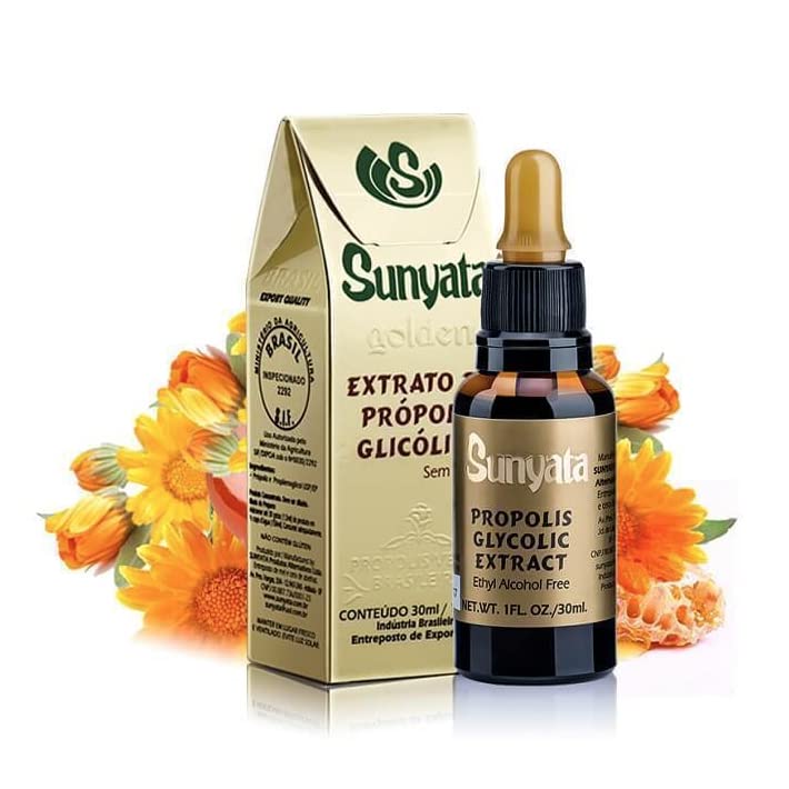 [Australia] - Brazil Brazillian Green Bee Propolis Liquid Extract Sunyata No Alcohol 30ML(1 Pack) 