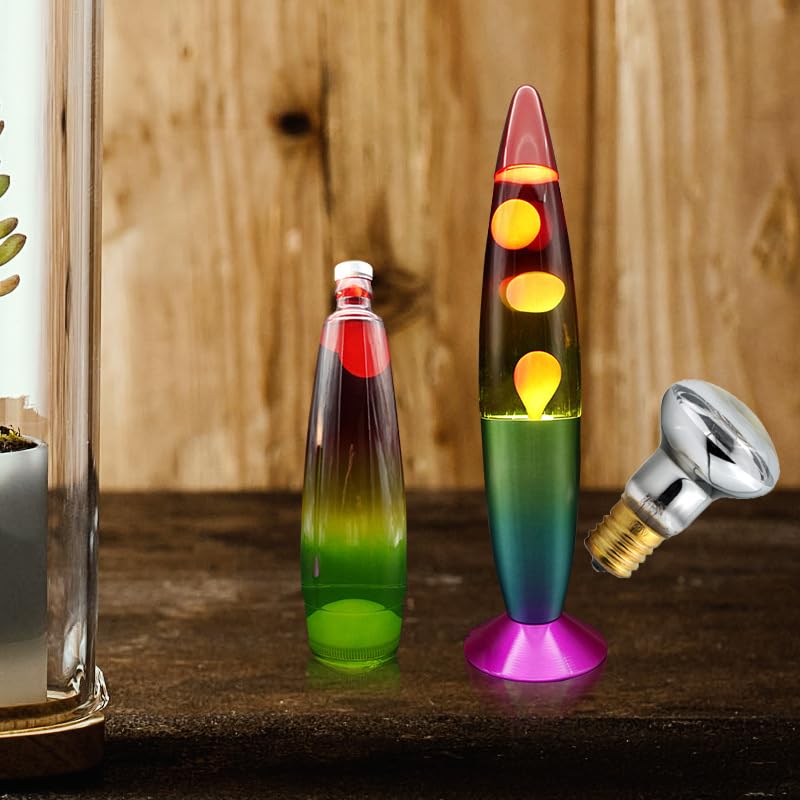 [Australia] - 4 Pack Lava Lamp Bulb 120V R39 E17 30W Reflector Type Bulb,Glitter Lamps Bedroom and Office Replacement Bulbs for Lava Lamps 
