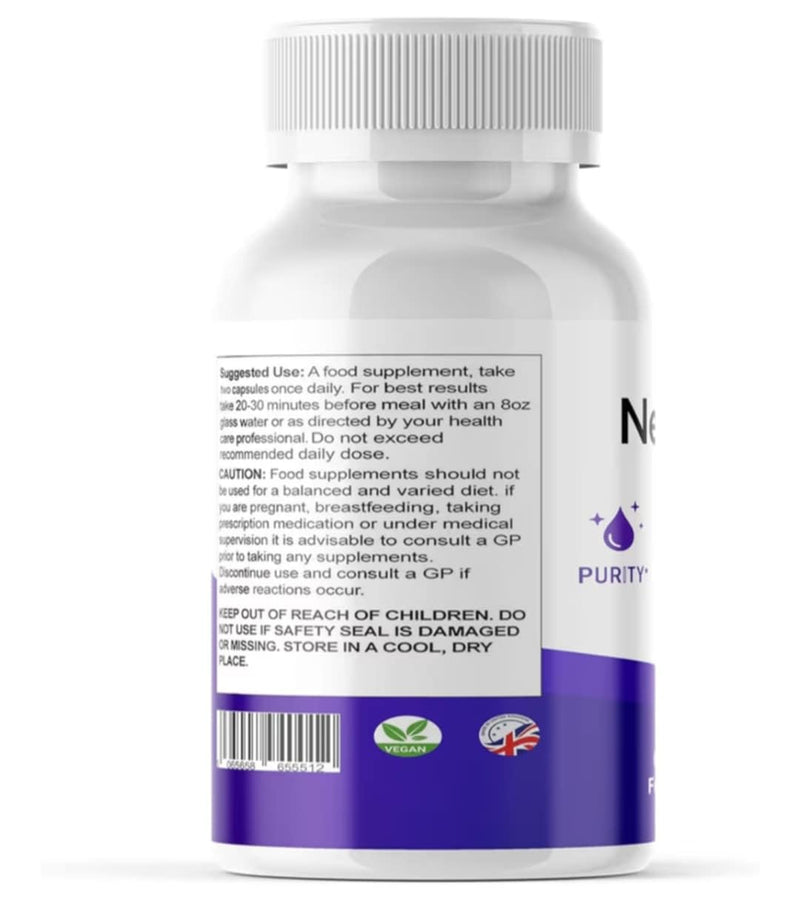 Neurocept Supplement, Neurocept Capsules, Official Brain Health Support Supplement for Memory, Maximum Strength, Function Advanced Nootropic Capsules Support – 60 Capsules - New & Sealed