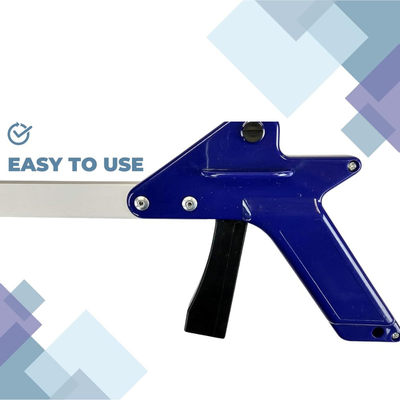 [Australia] - Blue Jay An Elite Healthcare Brand Nothing Beyond Your Reach Lightweight with Gripper RubberCups Reacher Stick for Daily Living Helping Hand | 30 inch 