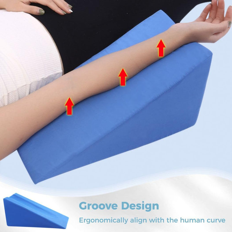 [Australia] - Arm Elevation Pillow Support– Sponge Elbow Wedge Pillow for Sleeping and Arm Support 