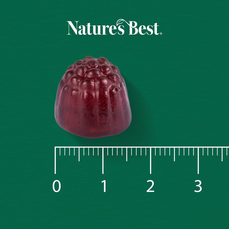Nature’s Best Magasorb Magnesium Citrate Gummies - for the Reduction of Tiredness & Fatigue - Muscle & Bone Support - Strawberry & Cherry Flavour - 40 Gummies (40 Day Supply)
