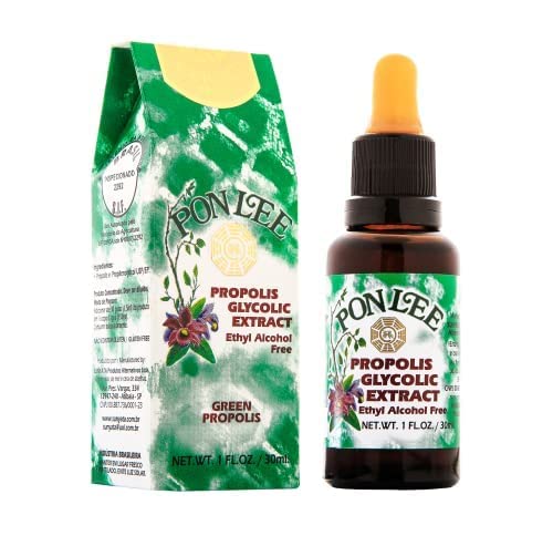 [Australia] - Pon Lee Brazil Green Bee Propolis Liquid Extract No Alcohol 30ML 1 Pack 1 Fl Oz (Pack of 1) 