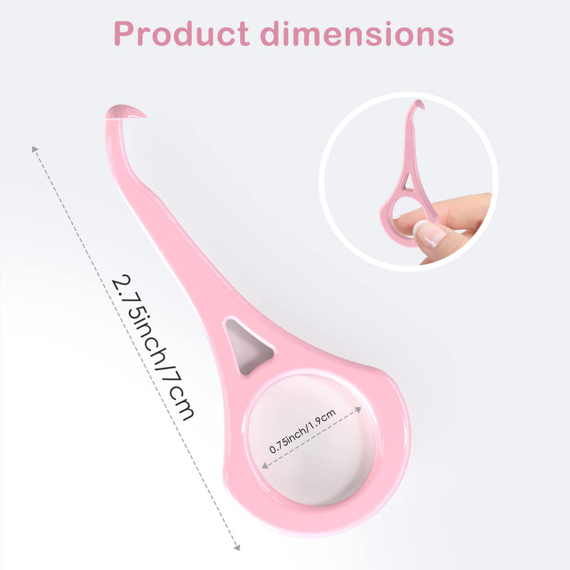 [Australia] - ARGOMAX - Aligner Removal Tool, 50 Retainer Remover Tool, Invisible Braces Removal Tools, Suitable for Removing Braces, Trays, Retainers, Dentures and Aligners(Pink). Medium size 50pcs Pink 