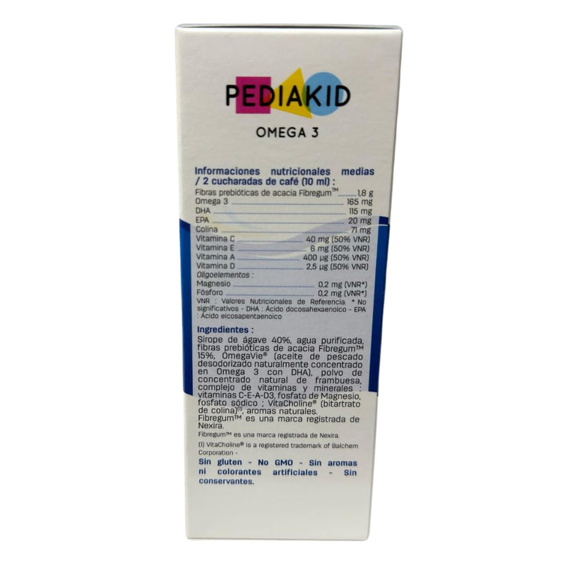 Pediakid Omega 3 Syrup 125 ml by Ineldea