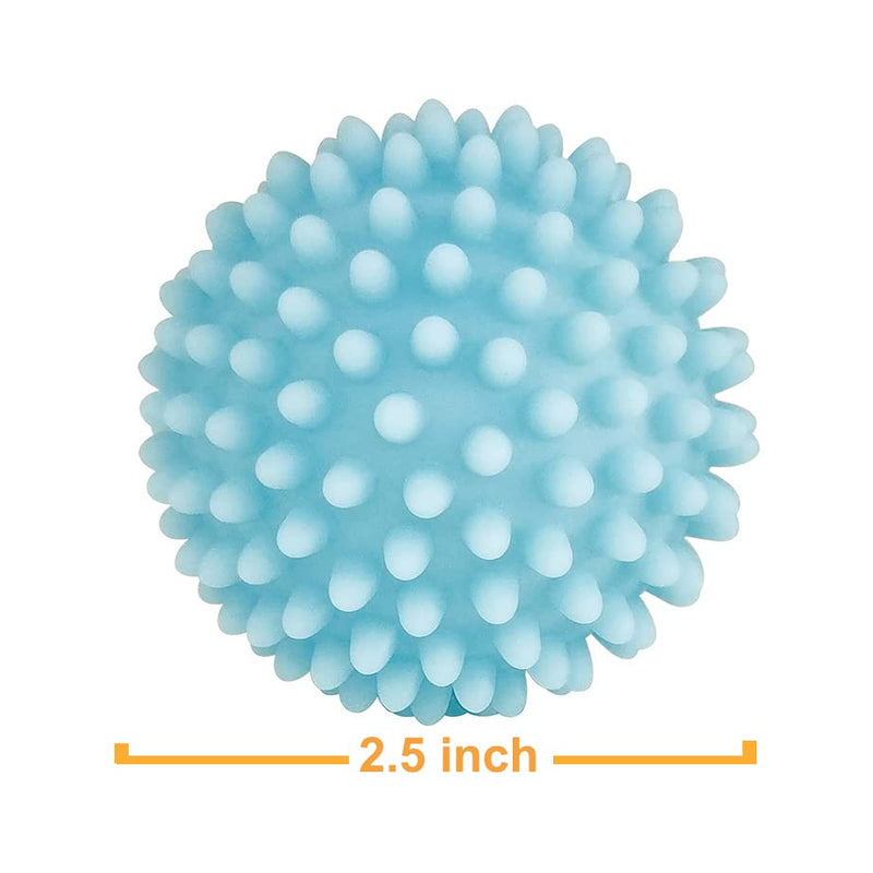 [Australia] - Reusable Laundry Dryer Balls - Eco Friendly Fabric Softener Alternatives Soften and Fluff Laundry Wrinkle Release(Set of 4 Random Color) Light Series 