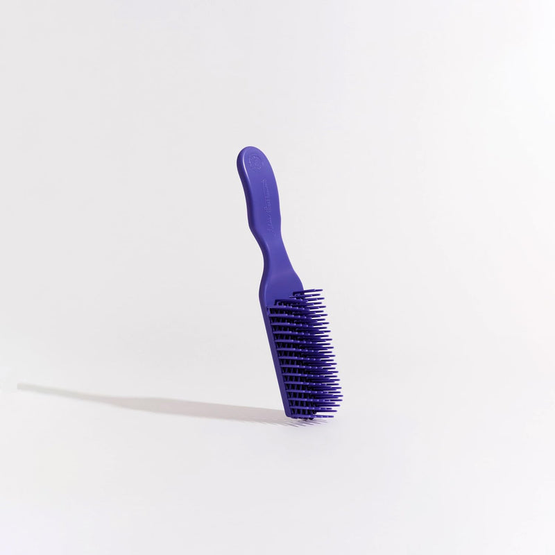 Purple Detangler Brush by Felicia Leatherwood - For Kinky, Curly, Wavy 4c or Straight Hair - Tame Your Tangles Smooth Your Coils - Pain Free for All Ages Purple