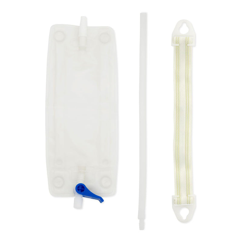 HOLLISTER Filtered Ostomy Pouch New Image 2-3/4" Flange Two-Piece System 9" L Closed End (#18324, Sold Per Box)