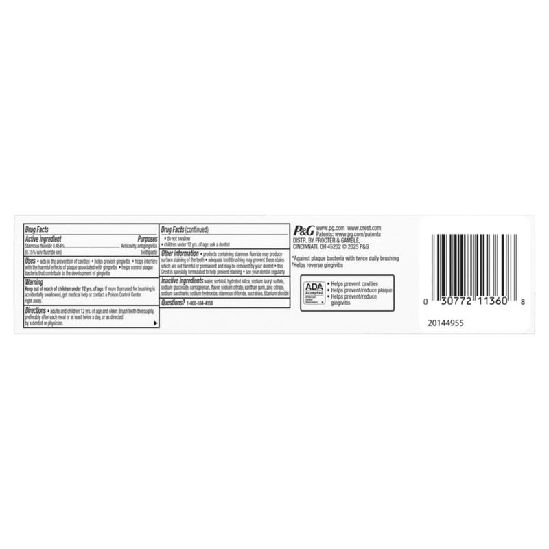 [Australia] - Crest Pro-Health Gum Detoxify Deep Clean Toothpaste, 4.8 oz Pack of 3 - Anticavity, Antibacterial Flouride Toothpaste, Clinically Proven, Gum and Enamel Protection, Plaque Control 