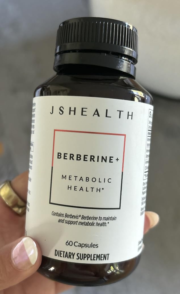 [Australia] - JSHealth Vitamins Berberine+ Formula ‚Äî Berberine Supplement for Metabolic Health ‚Äî Vegan, Gluten-Free & Non-GMO. (60 Tablets) 