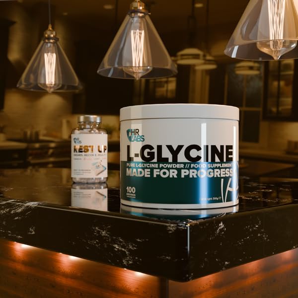Pure L-Glycine Powder, Amino Acid, Easy Mix 100 Servings 300g Unflavoured (Pack of 2) 300g (Pack of 2)