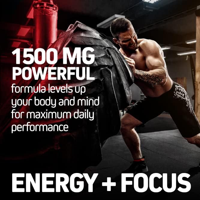 [Australia] - Herbtonics Korean Red Panax Ginseng 1500mg - High Potency Ginseng for Energy, Performance & Immune Support for Men & Women - Ginseng Root Extract Powder Supplement for Focus and Vitality -120 Capsules 120 Count (Pack of 1) 