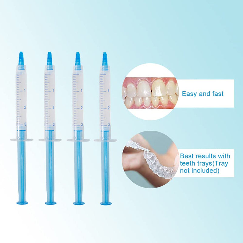 [Australia] - 10pcs 3ml Teeth Whitening Gel Syringes, Refills 35% CP Bleaching Gel Kit Tooth Whitener Gel for Home Use 