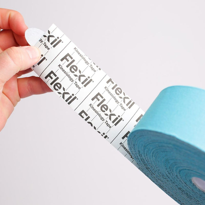 FLEXIL Premium Kinesiology Tape for Sports & Recovery - 5cm x 32m Athletic Muscle & Knee Support with 5-Day Hold - Waterproof, Latex-Free Medical Tape for Injury & Pain Relief (Beige) Beige