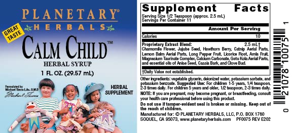 [Australia] - Planetary Herbals Calm Child 2.5 ml Supports Calm Focused Attention - 1 Fluid oz 