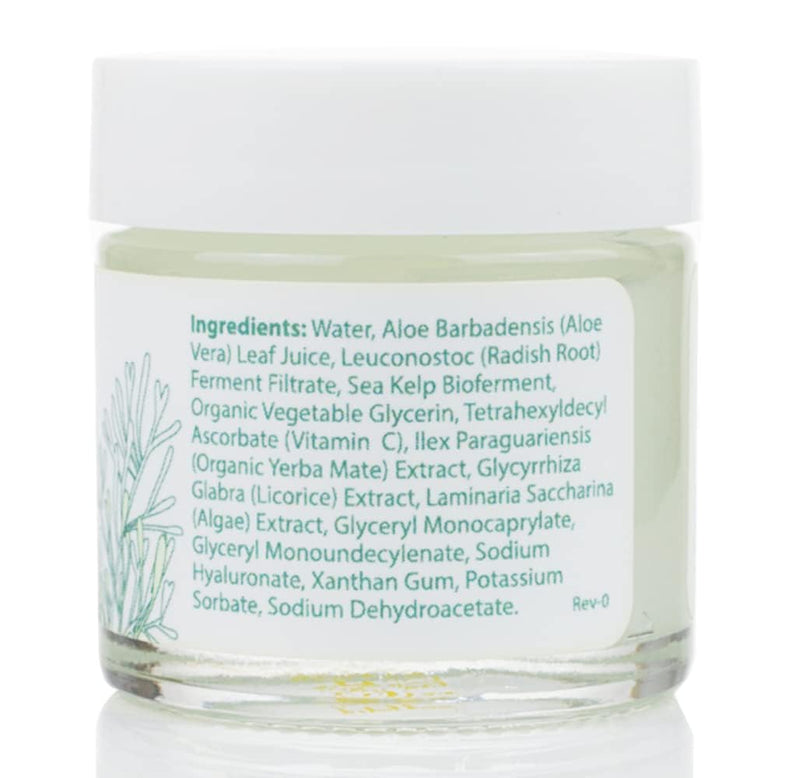 Vitamin C Kelp Eye Gel Toning & Age Defying Skincare for Puffiness, Under Eye Bags & Dark Circles Cooling Youthful Glow for Women & Men - 1 Oz