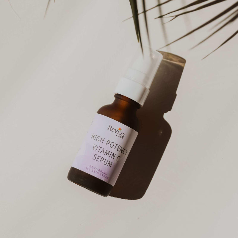 Reviva Labs Dual Source Vitamin C Serum | Brightens & evens tone, antioxidant vit c serum, smooths & firms, hydrating face treatment