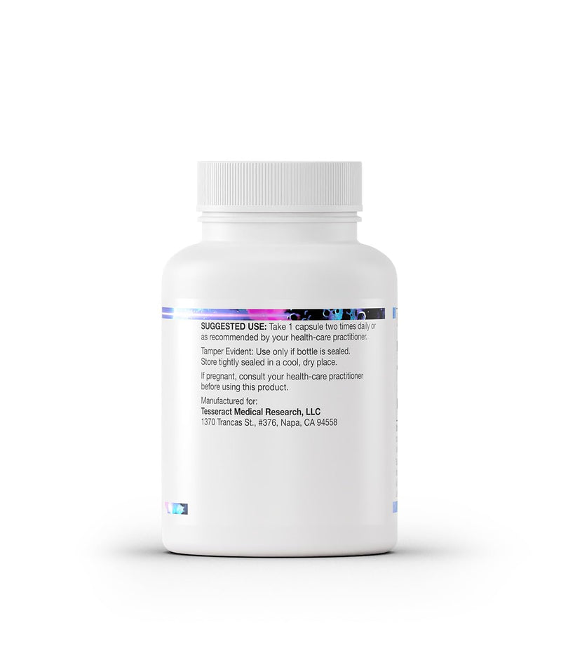 Tesseract SafeCell S-Acetyl Glutathione Supplement, 300mg, Healthy Aging, Cellular Support, Powerful Antioxidant; Hypoallergenic, Vegan, Patented Delivery; Bioavailability; 60 Vegetarian Capsules