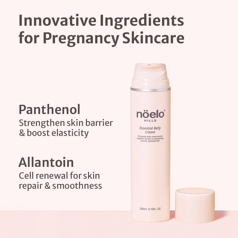 [Australia] - Pregnancy-Safe Advanced Stretch Mark Cream for Maternity - K-Beauty Elasticity Boost Formula with Panthenol & Allantoin - Clean & Vegan - 6.76 fl oz 