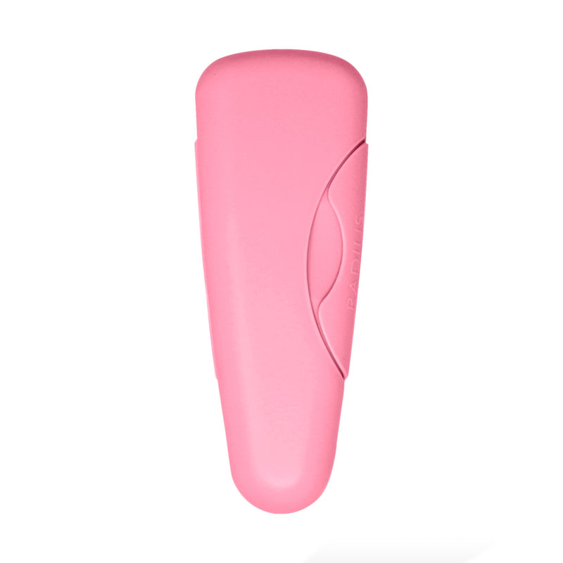 [Australia] - RADIUS Razor Travel Case, BPA-Free Recycled Plastic, Portable for Bathroom, School, Home, Camping - Pastel Pink 