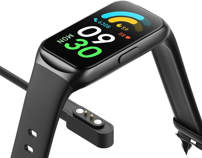 [Australia] - Fitness Tracker 2022 Version IP68 Waterproof Personalized Watch Faces, HUAKUA Fitness Watch with Heart Rate Sleep Monitor Sports Tracker Steps Calories Counter Watch for Men Women (Black) Black 