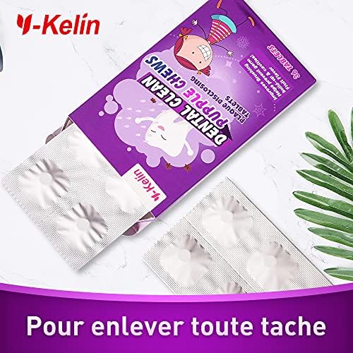 Dental Plaque Disclosing Tablets for Kids & Adults - Showing Plaque by Changing Color - Helps Teach Brushing Habits for Clean Teeth - 108Count 1 Count (Pack of 108)