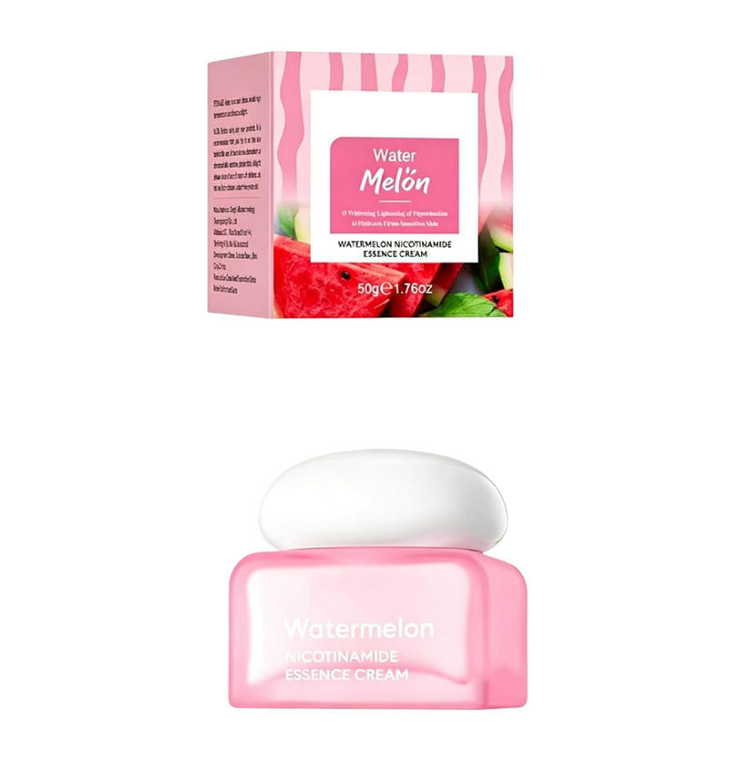 Watermelon Niacinamide Vitamin B3 HA Face Cream Lotion,Face Moisturizers | Firming Hydrating Facial Creams,Moisturizing Facial Skin Care Cream,Brighten skin tone 50g 1.76 OZ