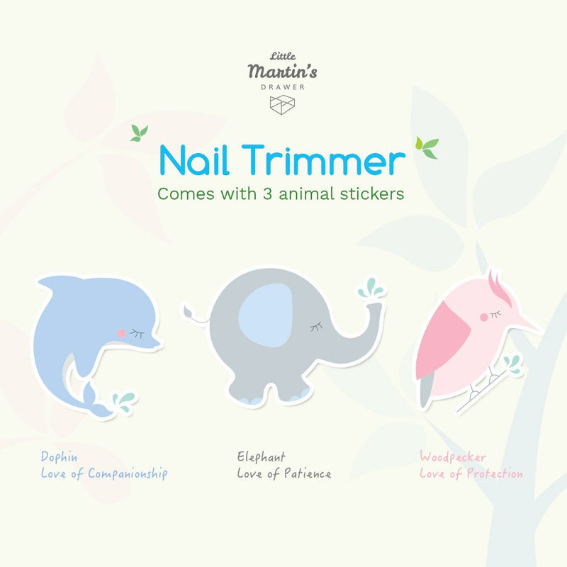 [Australia] - Little Martin‚Äôs Drawer Baby Nail Trimmer File with Light - Safe Electric Nail Clippers Kit for Newborn Infant Toddler Kids Toes and Fingernails - Care, Polish and Trim - Battery Operated (AA), Blue 