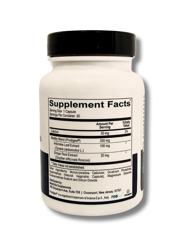 [Australia] - MediMotility 60ct ‚Äì Physician-Approved Supplement for Healthy Gut Motility & Digestive Function ‚Äì with Ginger Root & Artichoke Extract ‚Äì GI & Bloating Support for Men & Women 
