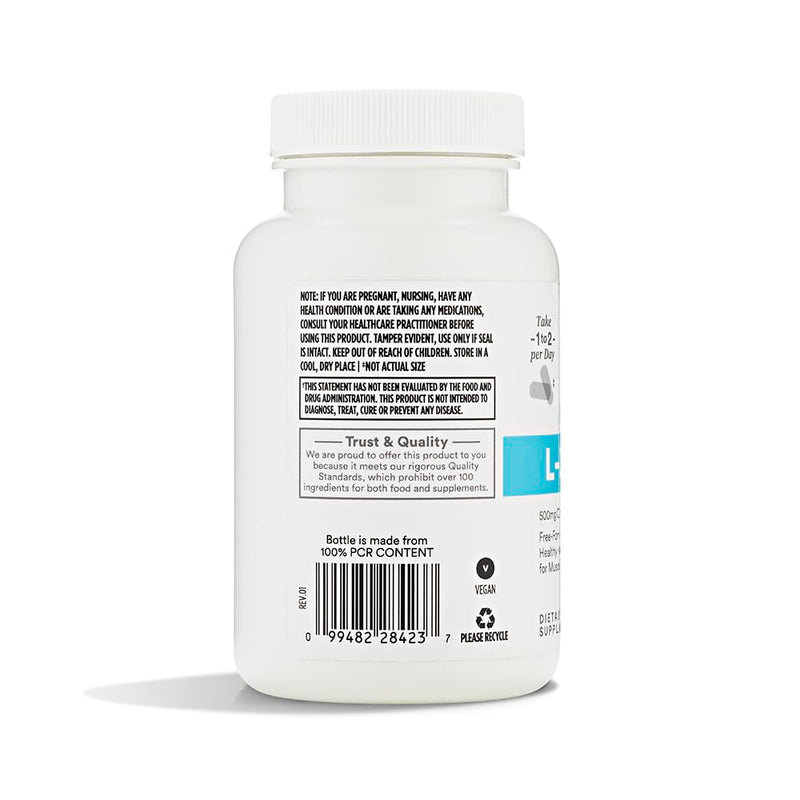 [Australia] - Whole Foods Market, Free-Form L-Carnitine 500mg, Vegan, 60 Count 60 Count (Pack of 1) 