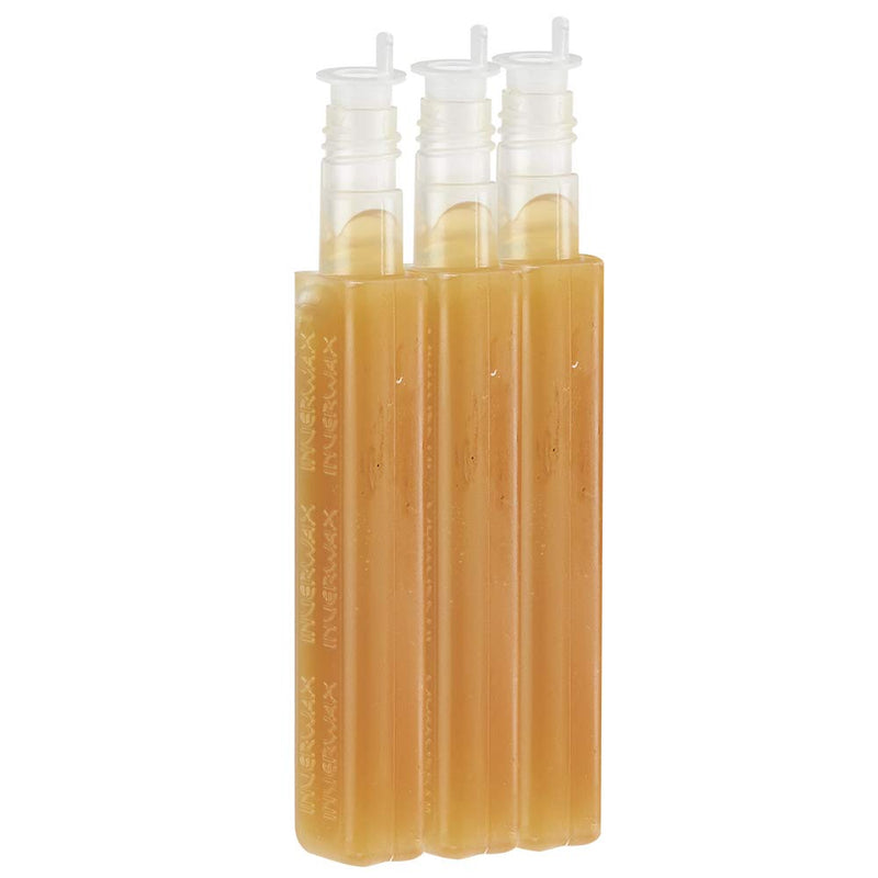 [Australia] - Clean + Easy Original Roll On Wax – Small Wax Refill Cartridges for Hair Removal, Fast & Easy Roll On Applicator for Face, Brows & Delicate Areas, 3 Pack Small (Pack of 3) 