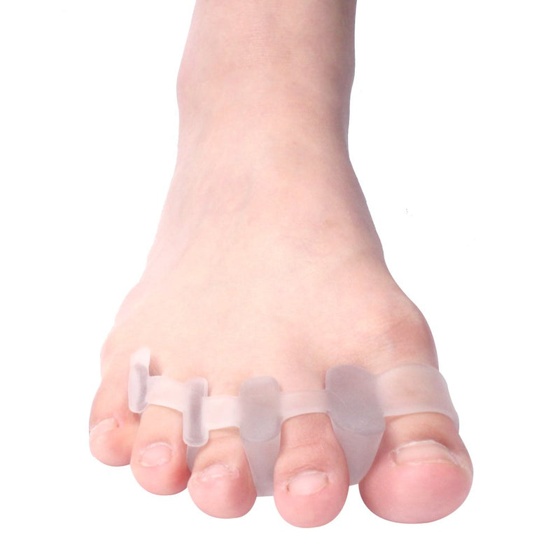 [Australia] - Gel Toe Separator for Women & Men, Toe Spacers Toe Stretchers Hammer Toe Straighteners for Correct Bunions Plantar Fasciitis Relief Pain 