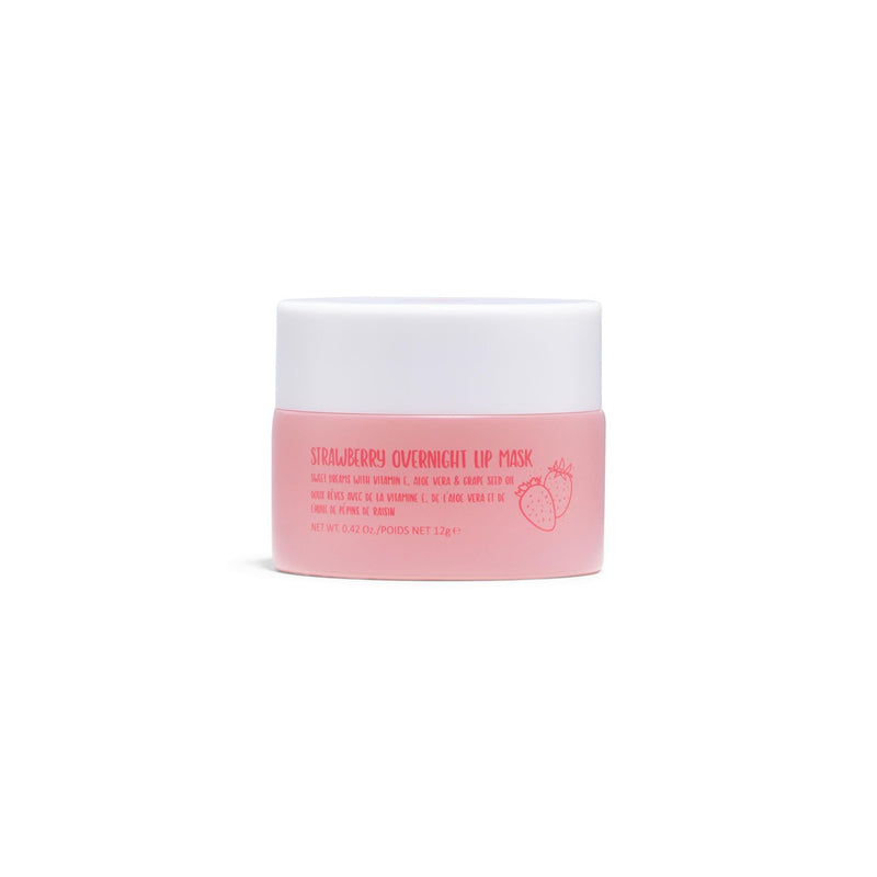 W7 Sweet Dreams Overnight Strawberry Lip Mask - Vitamin E, Aloe Vera and Grape Seed Oil - For Hydrated, Full Looking & Irresistible Lips - 0.40 Fl Oz 0.42 Ounce (Pack of 1)