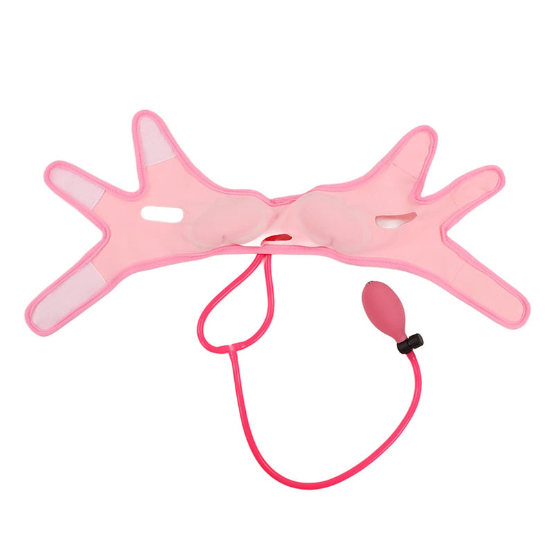 Reusable V Line Mask Facial Slimming Strap Inflatable Face Lifter Face Up Lift Belt Chin Up Mask V Face Lifting and Tightening Bandage for Women Men