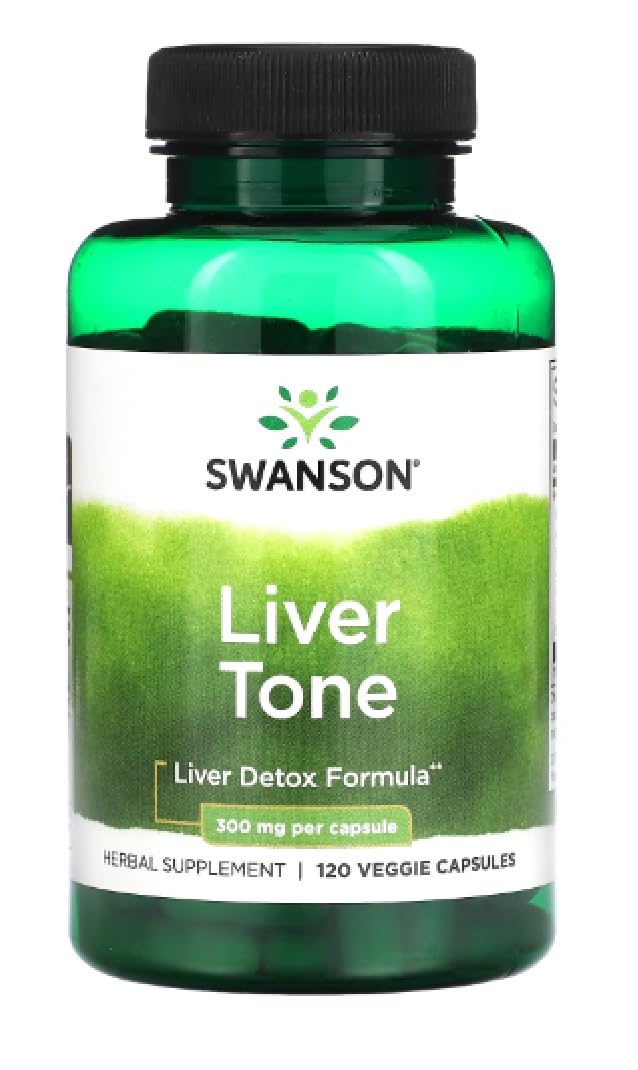 [Australia] - Swanson - Liver Cleansing Formula | Supports Liver Health with Artichoke Leaves, Dandelion Root & Milk Thistle - 120 Capsules 