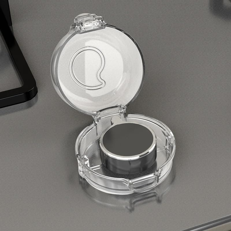[Australia] - Family's favorite 5pcs Stove Knob Covers for Child Safety, Universal Size for Any Stove Size, Child proof Oven Knob Covers for Kids and Pets, Heat Resistant, Waterproof, 5 PCS, with Adhesive 