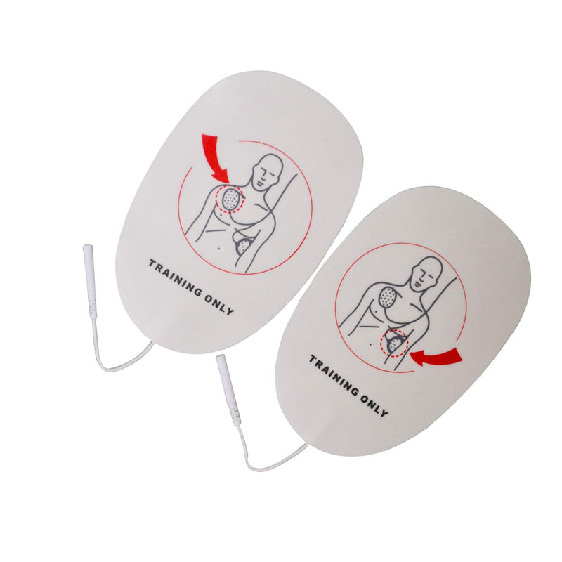 [Australia] - Latex Free Foam XFT AED Practi-Trainer Replacement Pads,Adult, 6 Pairs 
