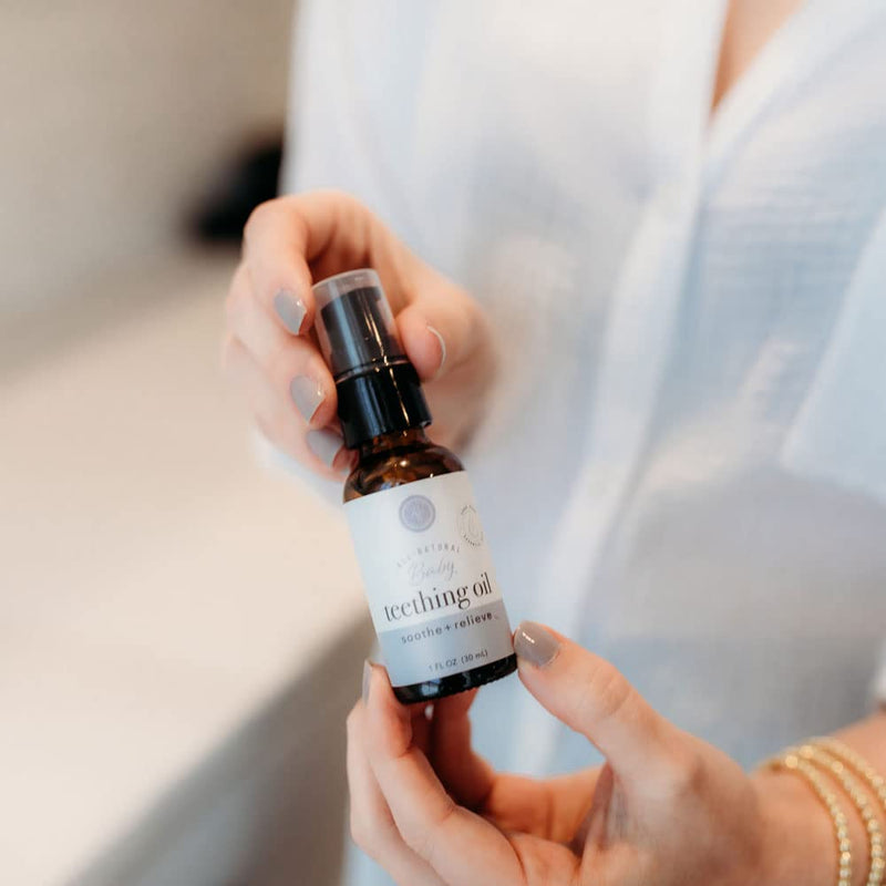 [Australia] - Rowe Casa Organics Baby Teething Oil | Naturally Relieving and Soothing to Help Ease Discomfort That Comes with Teething | Chamomile and Copaiba Blend 