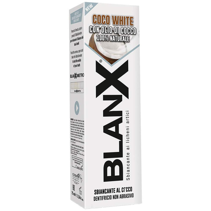 BlanX Coco White Toothpaste with Coconut Oil 2.54fl.oz 75ml