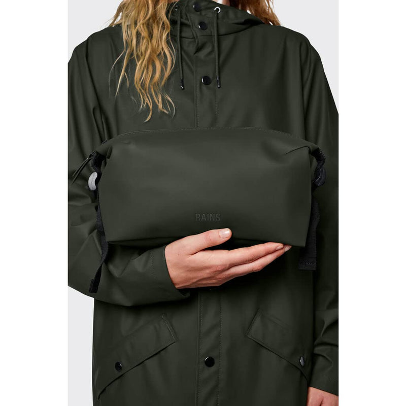Rains Weekend Wash Bag Green